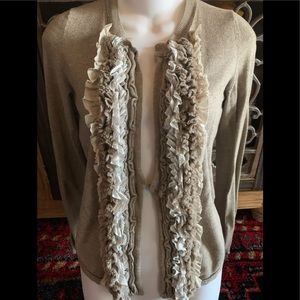 Banana Republic Funky/Trendy Cardigan-Oatmeal